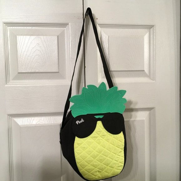 PINK Victoria's Secret Other - Victoria's Secret Pineapple Insulated Cooler lunch Bag